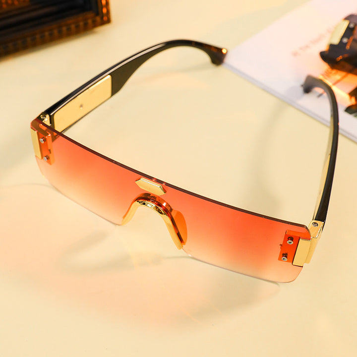 Women's geometric statement sunglasses Bowlift