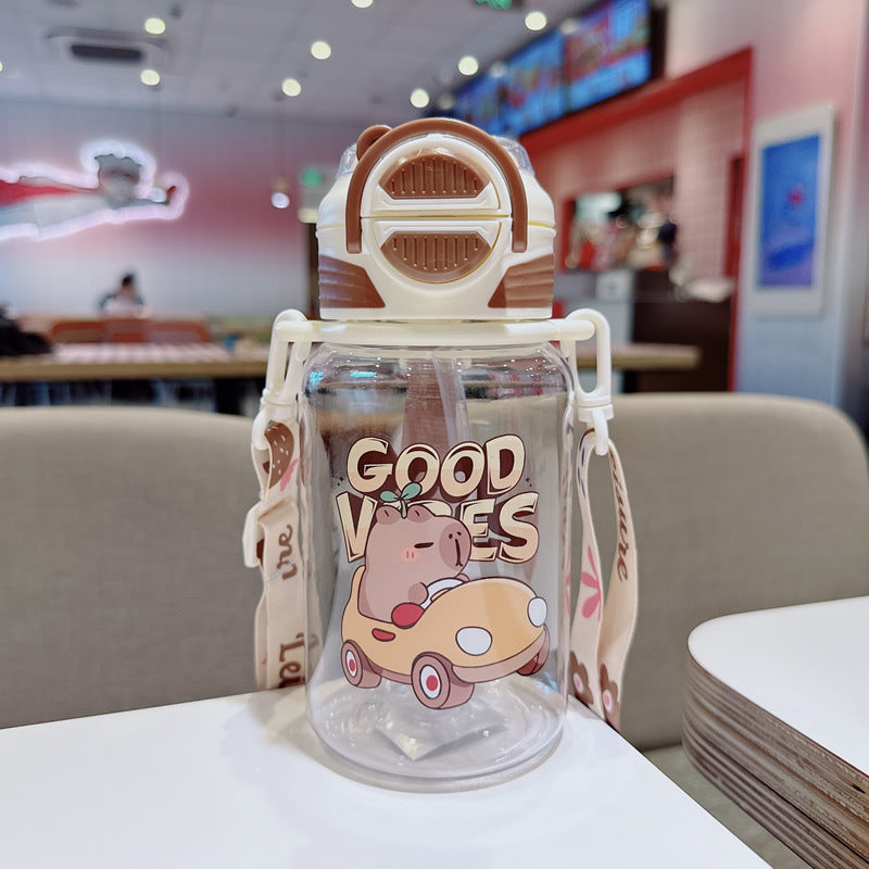 Women Playful Drinking Bottle Bowlift
