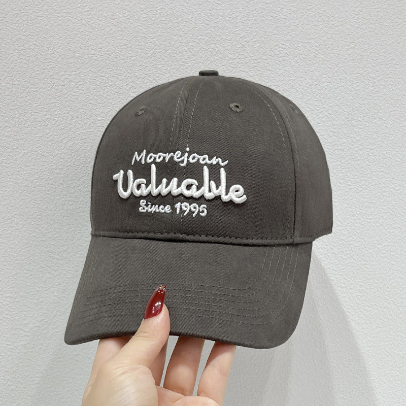 Women's Classic Embroidered Baseball Cap Bowlift