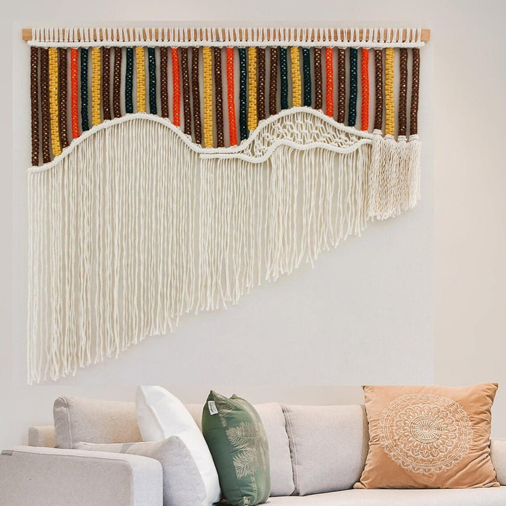Decorative Macrame Wall Tapestry Bowlift