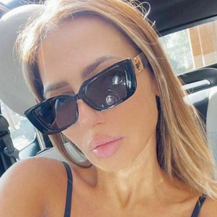 Bold Geometric Frame Sunglasses Bowlift