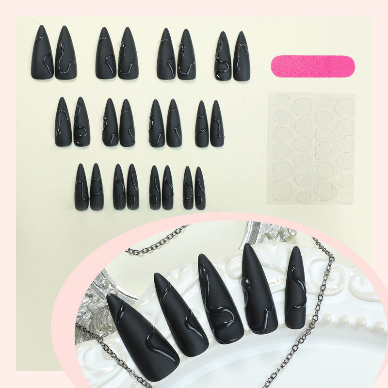 Nail art set with glittering crystal embellishments Bowlift