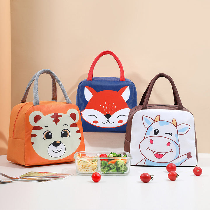 Cute Animal Themed Insulated Lunch Bag