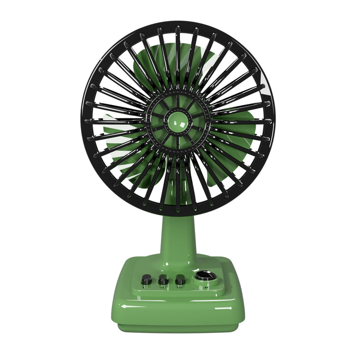 Women's Portable Table Fan with Flexible Control Bowlift