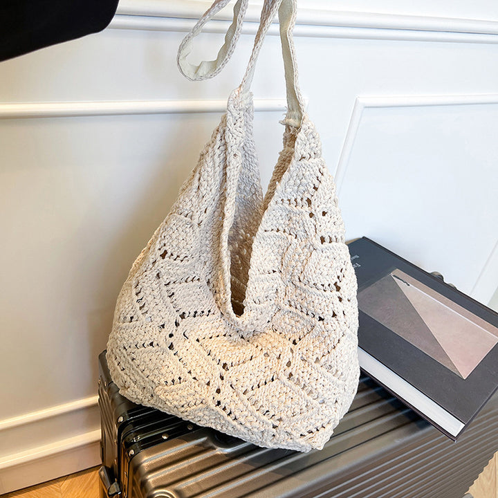 Ethically Crafted Handwoven Crochet Tote Bag Bowlift