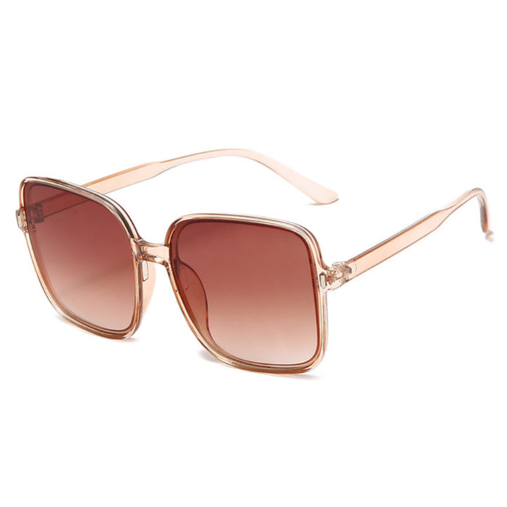 Women's large square sunglasses with bold pattern Bowlift