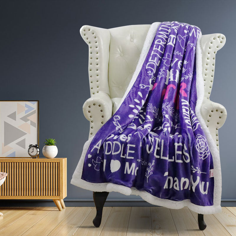 Ladies Snuggle Blanket Bowlift