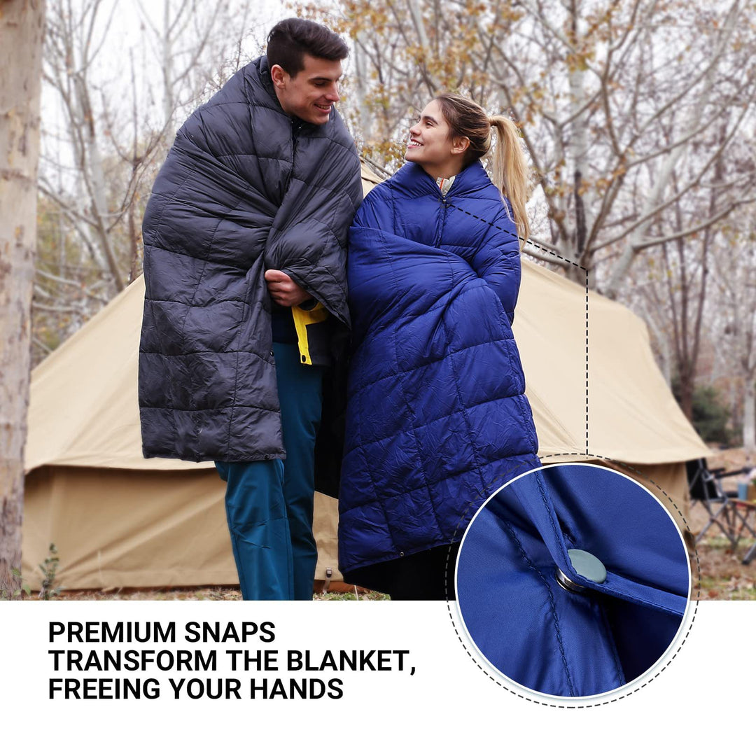 Women's winter blanket with eco-friendly filling Bowlift