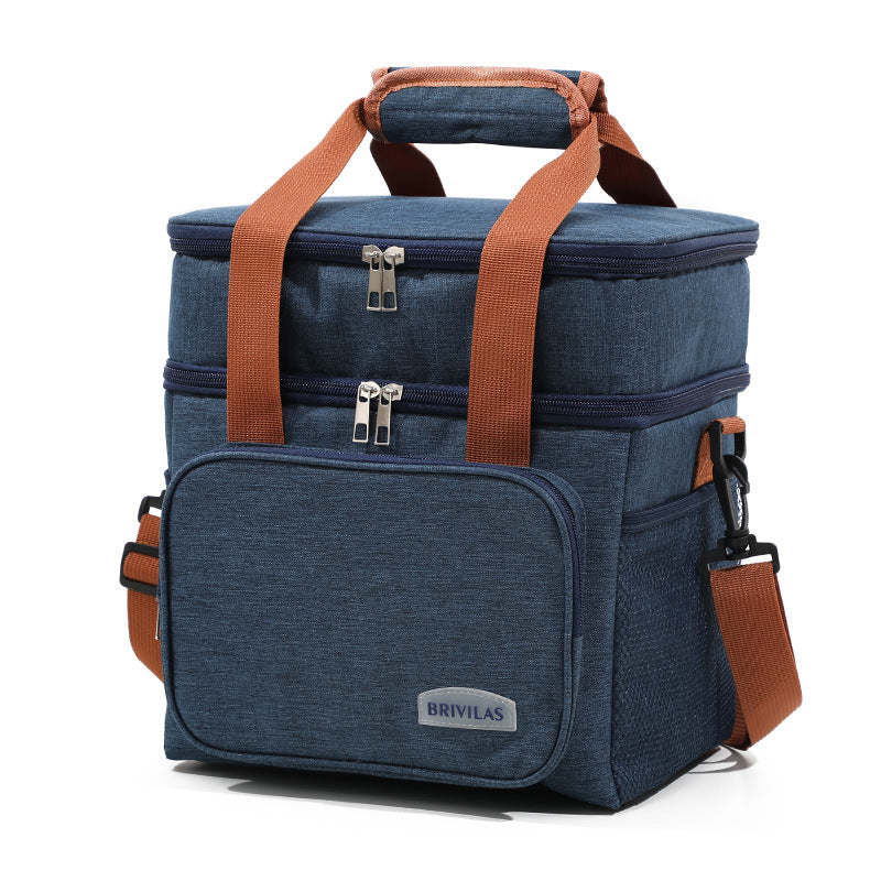 Multi-Compartment Insulated Food Cooler Bag Bowlift
