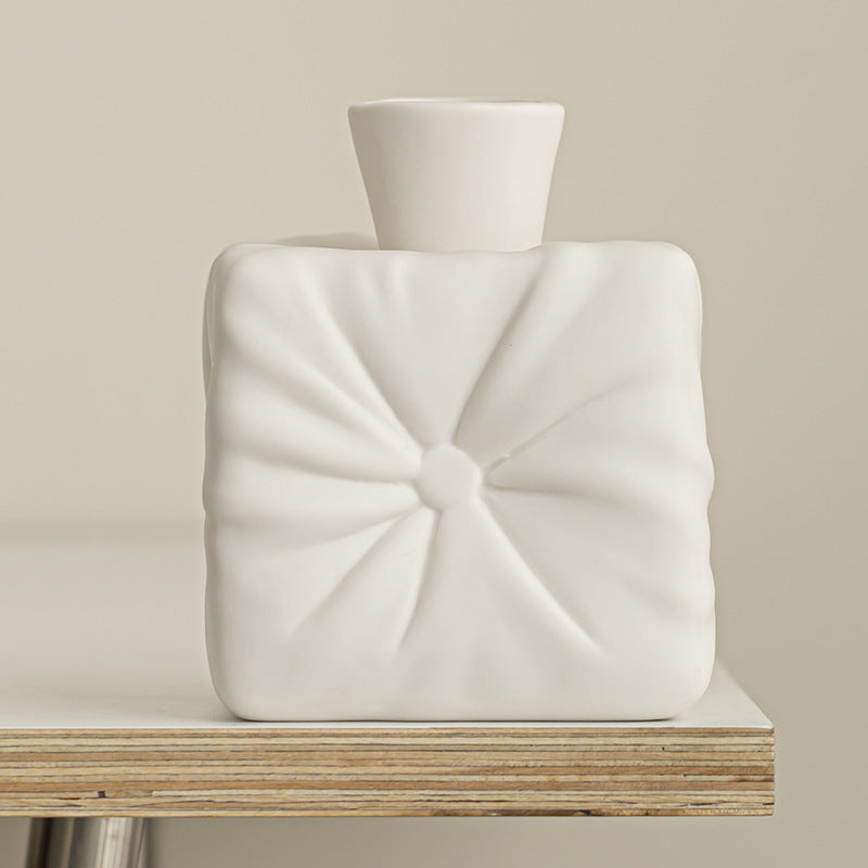 Artistic Textured Ceramic Sculpture