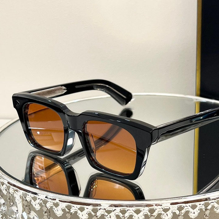 Women's square sunglasses with clear gradient and UV protection Bowlift