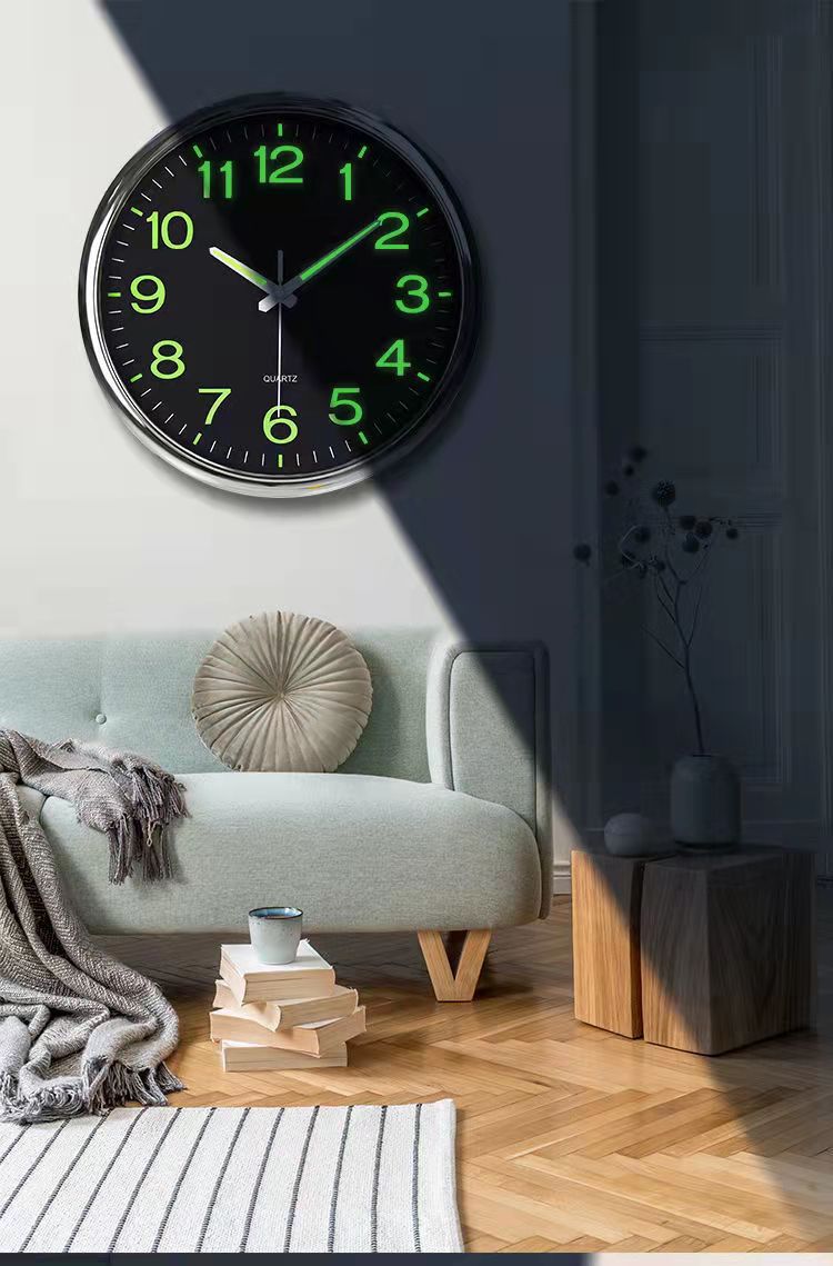 BowLift | SilentLume - LED Wall Clock