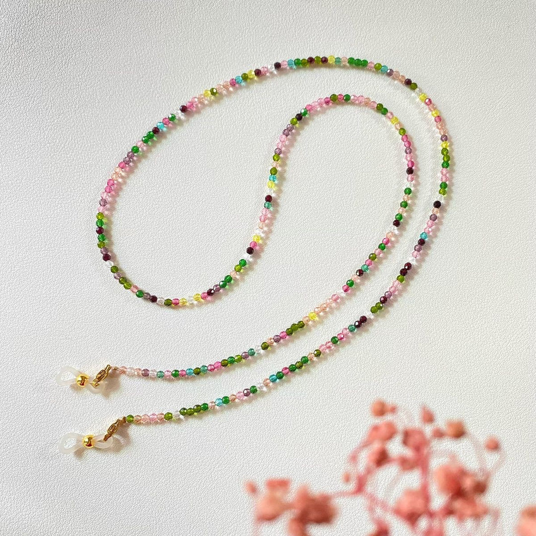 Colorful crystal necklace Bowlift