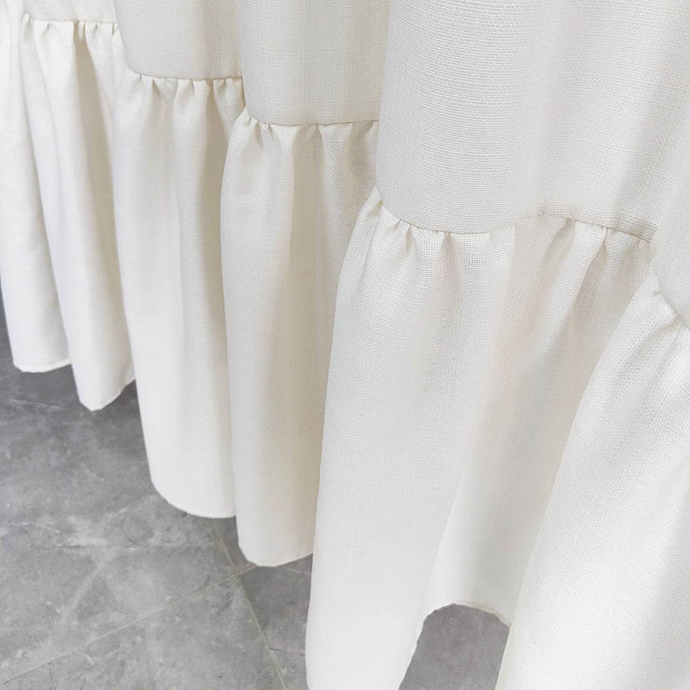 Decorative Fabric Shower Curtain Bowlift