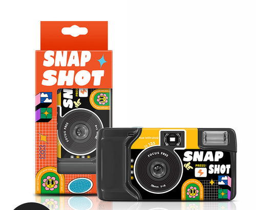 Focus-Free Instant Film Camera Bowlift