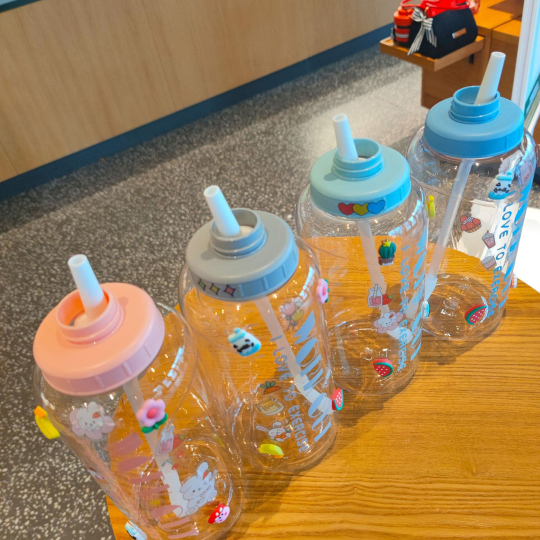 Ladies Creative Motivational Water Bottle Bowlift