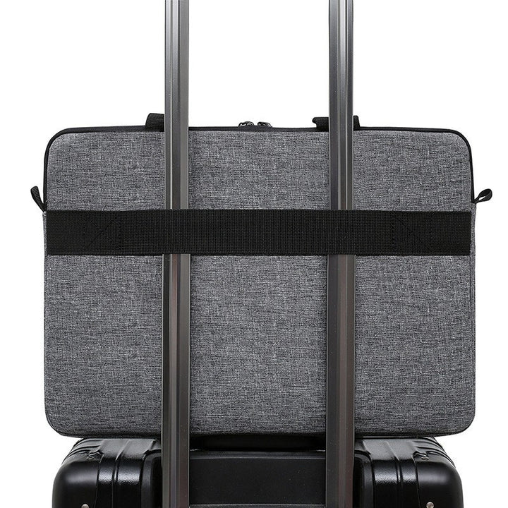 Professional Slim Laptop Briefcase Bowlift
