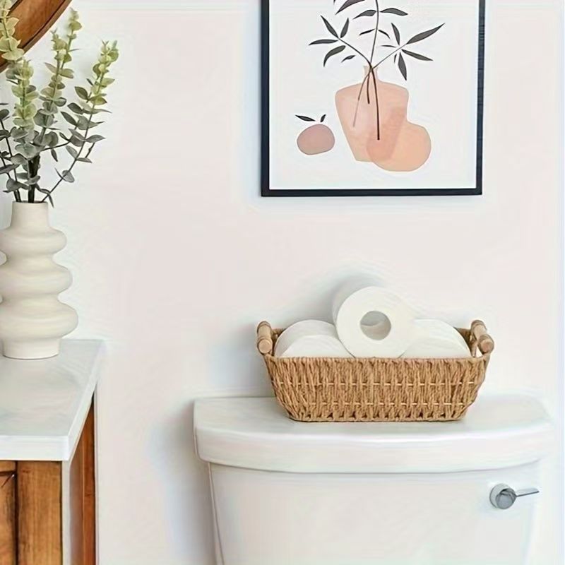 Storage basket made of durable natural material Bowlift