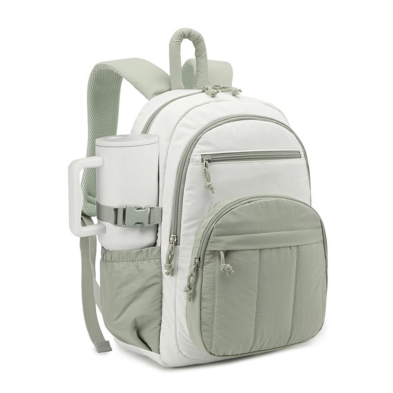 Versatile Travel Backpack with Insulated Drink Holder Bowlift