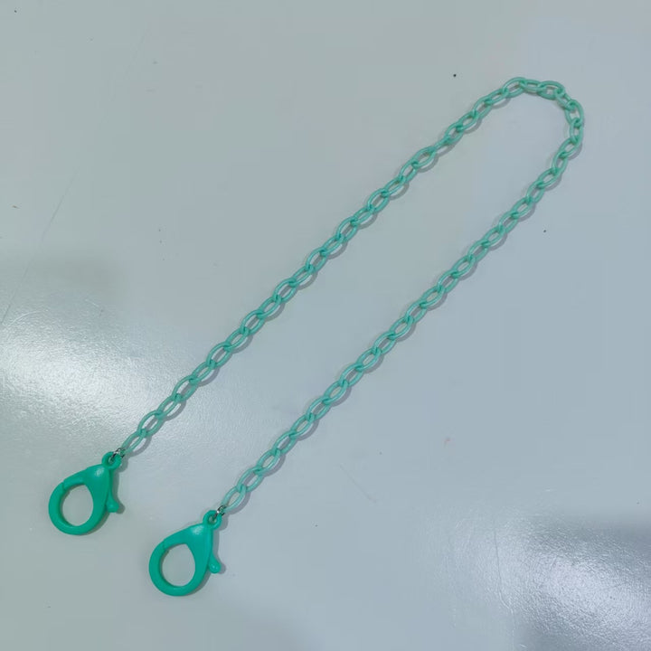 Fashionable Glasses Holder Chain Made of Transparent Material Bowlift