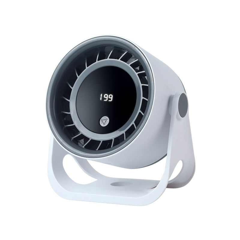 Women's compact table fan with digital display Bowlift