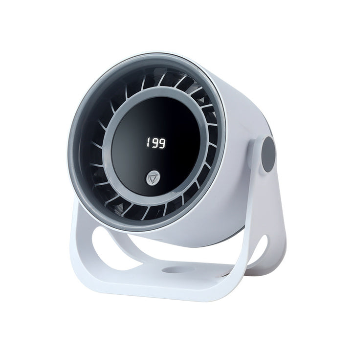 Women's compact table fan with digital display Bowlift