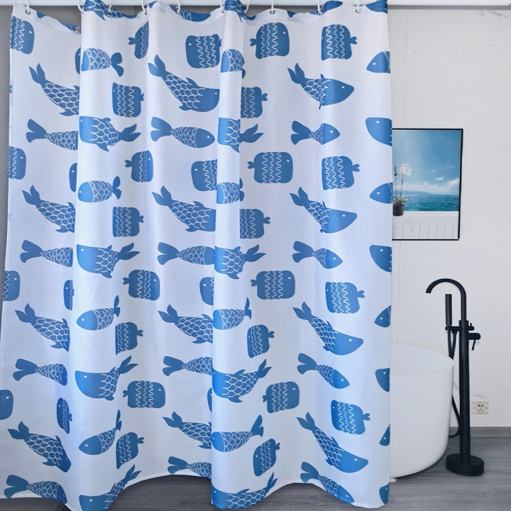 Shower Curtain Bowlift
