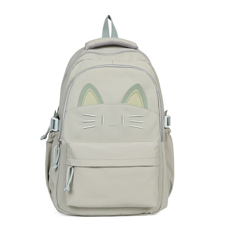 Cute Cat-Themed Backpack Bowlift