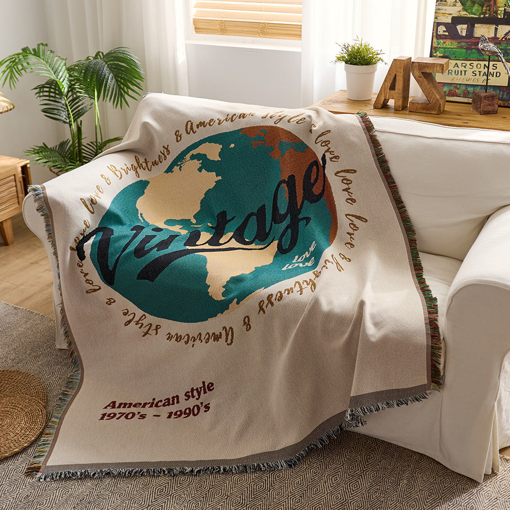 Festive Holiday Throw Blanket
