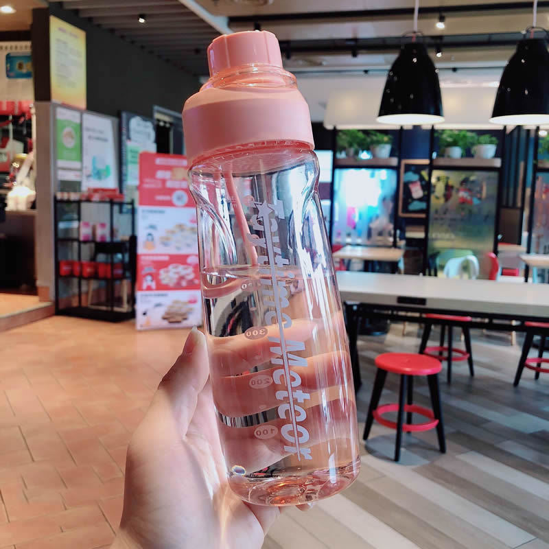 Women's Ergonomic Water Bottle with Leak-Proof Lid Bowlift