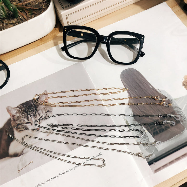 Chic Metal Link Eyewear Chain Bowlift