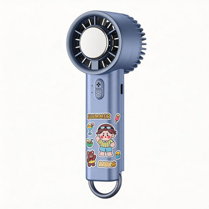 Portable Cartoon-Themed Handheld Fan Bowlift