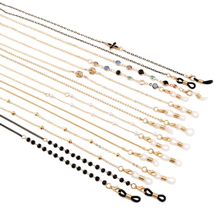 Premium Metal Eyewear Chain Bowlift