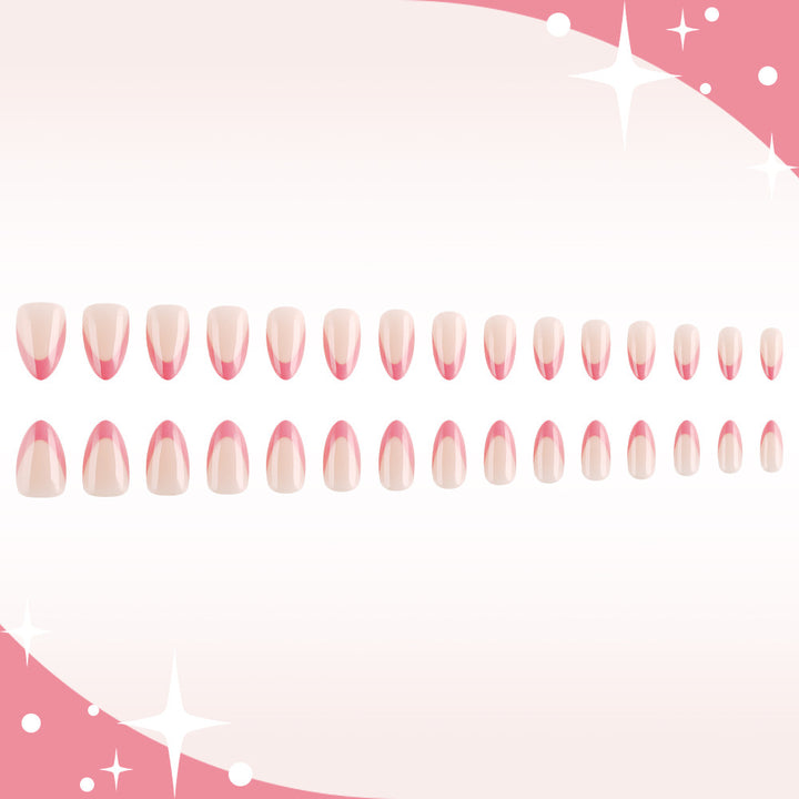 Stylish Almond-Shaped Press-On Nails Bowlift
