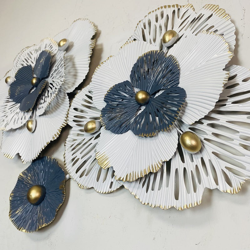 Artistic Flower Wall Sculpture Bowlift