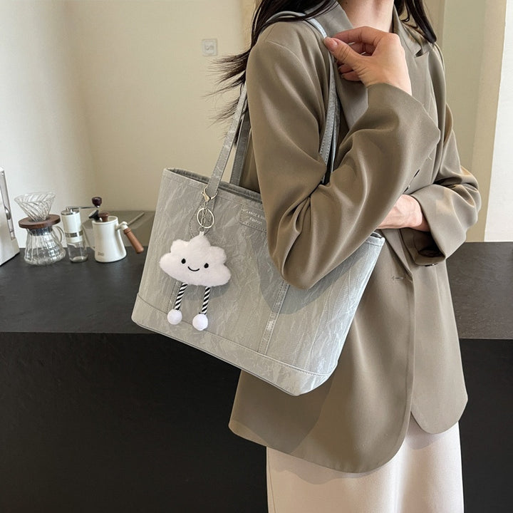 Elegant Textured Tote Bowlift