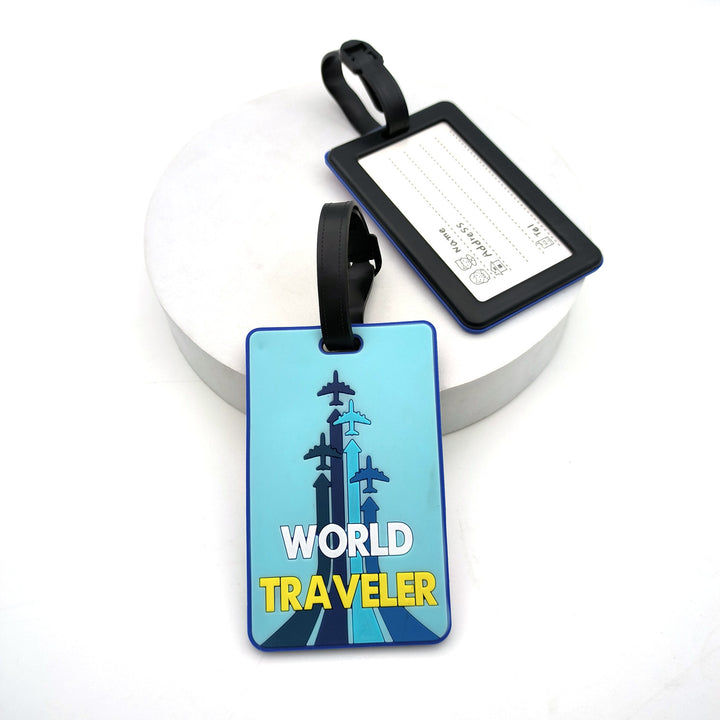 Vibrant Travel Luggage Tag Bowlift