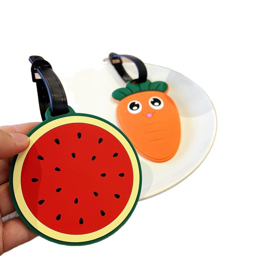 Fun Carrot Design Luggage Tag Bowlift