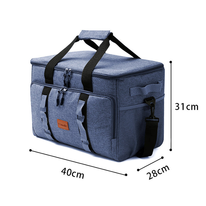 Women's Insulated Cooler Bag with Practical Compartments Bowlift