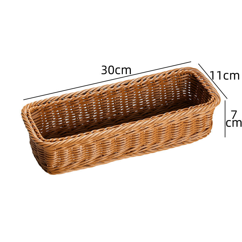 Decorative Woven Storage Basket Bowlift
