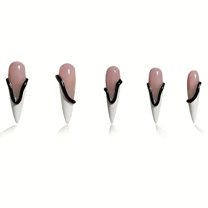Artistic Stiletto Nail Extensions Bowlift