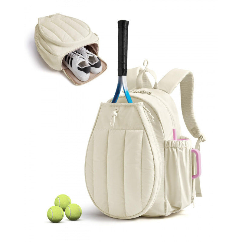 Sporty tennis backpack with shoe compartment and practical outer pockets Bowlift