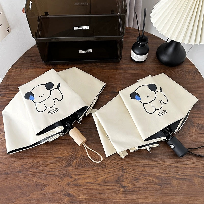 Ladies cute animal motif umbrella Bowlift