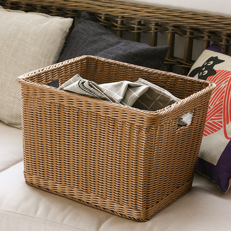 Rectangular Handwoven Storage Bin Bowlift