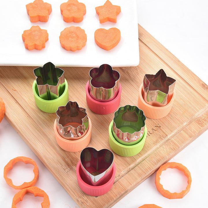 Cookie cutter set made of stainless steel with ergonomic handle Bowlift