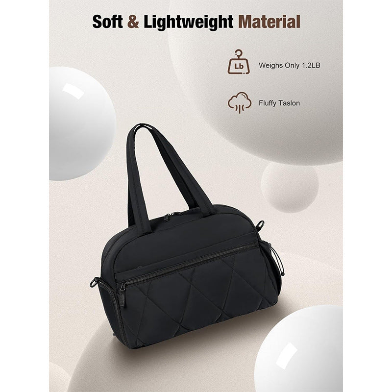 Elegant Travel Bag with Versatile Compartments Bowlift