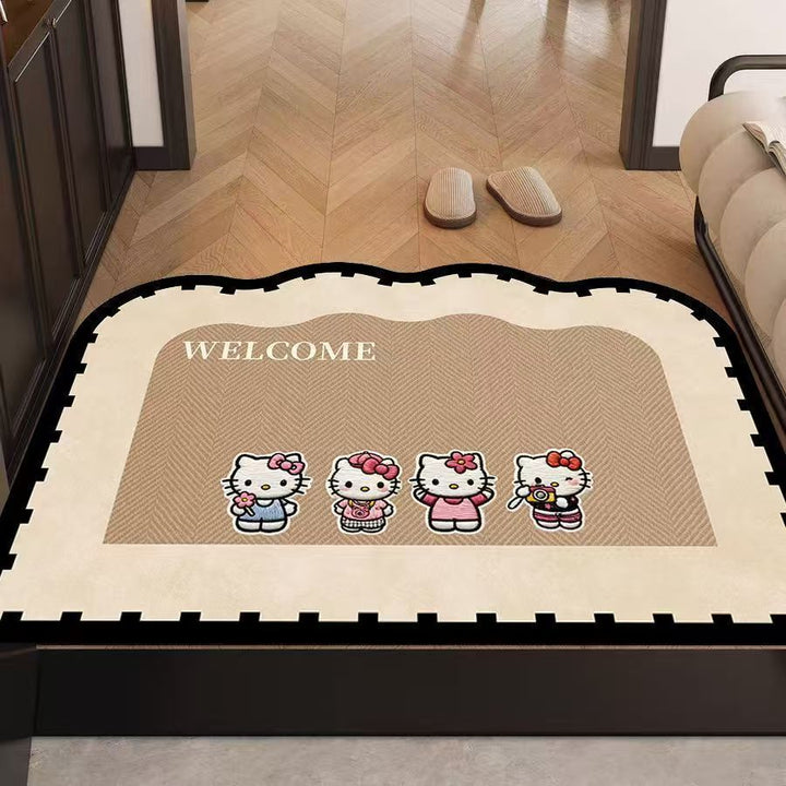 Cartoon Character Welcome Mat   1786949275