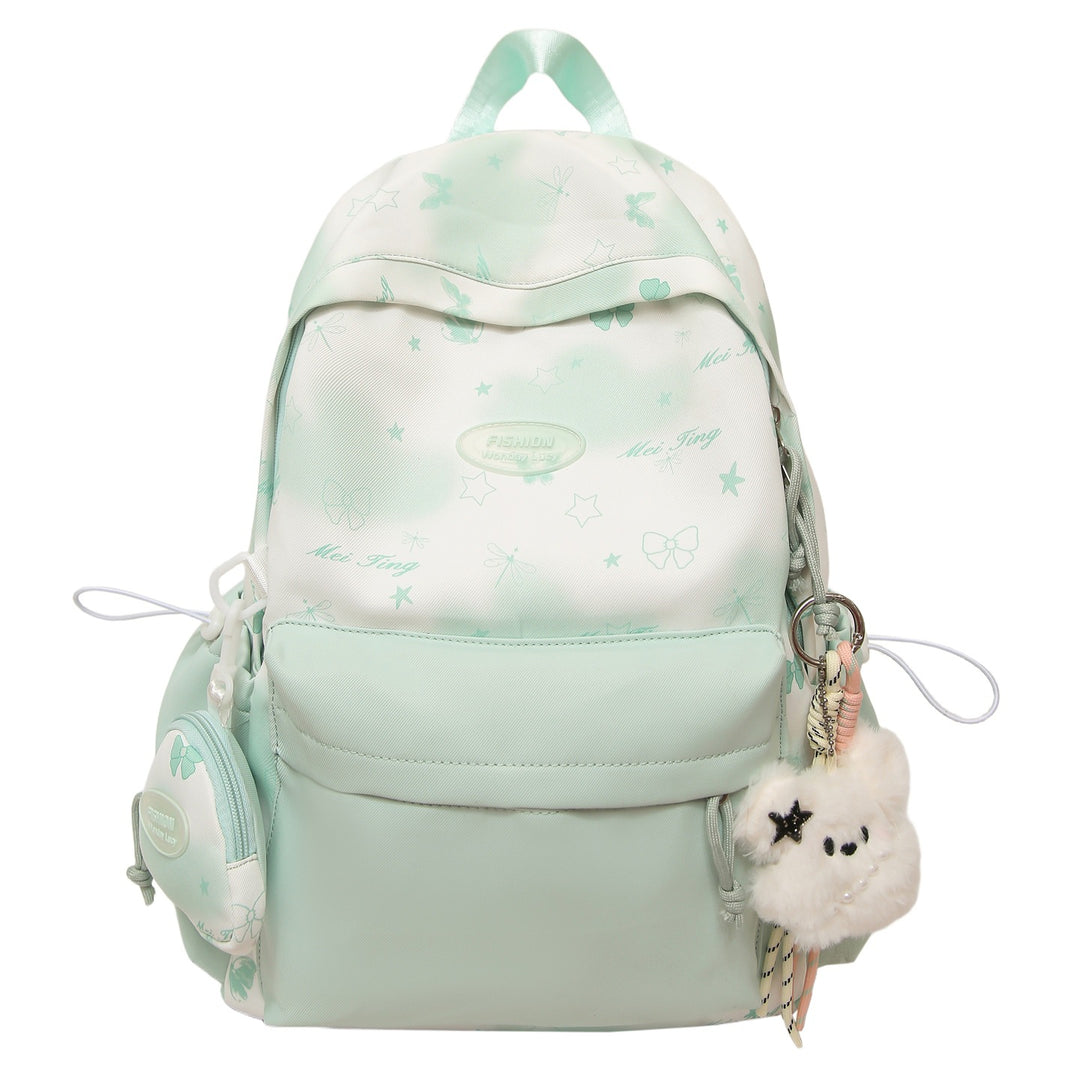 Stylish Butterfly Print Backpack Bowlift