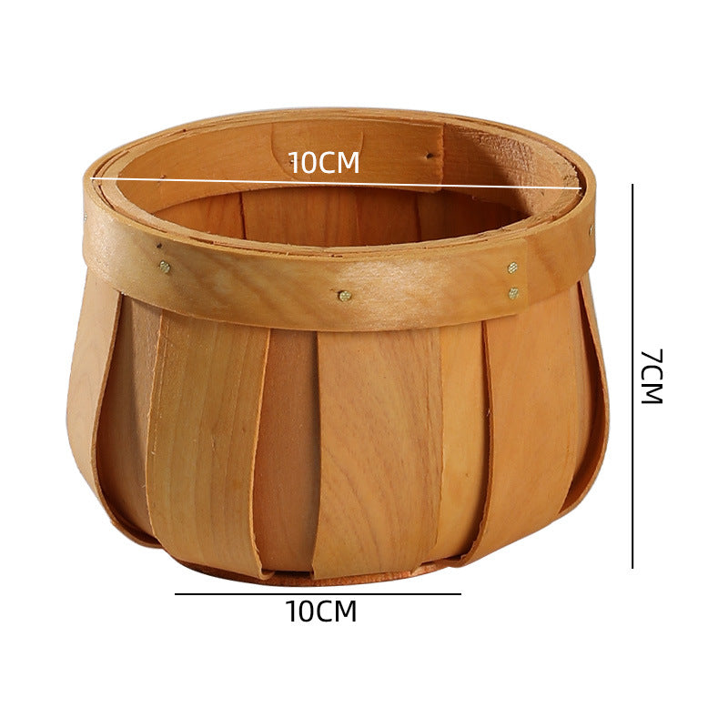 Natural Handmade Wicker Basket Bowlift