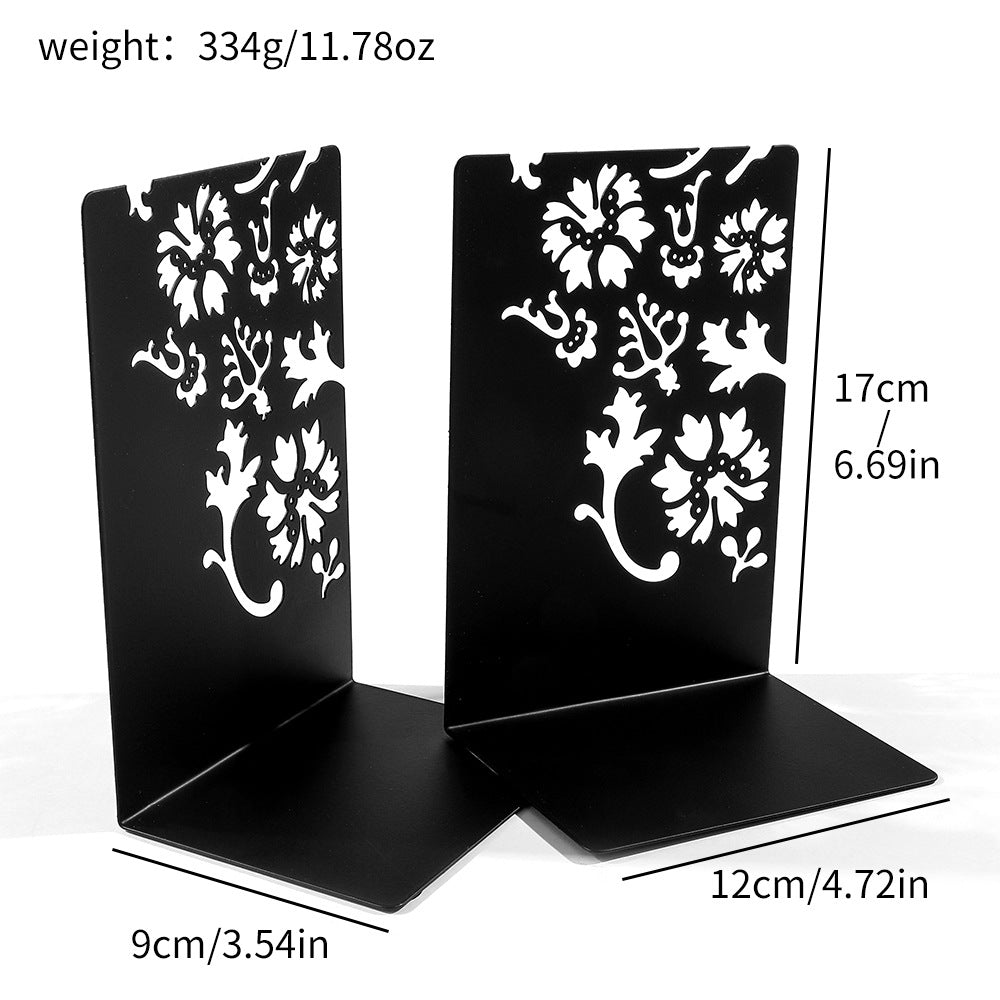 Decorative Floral Bookends